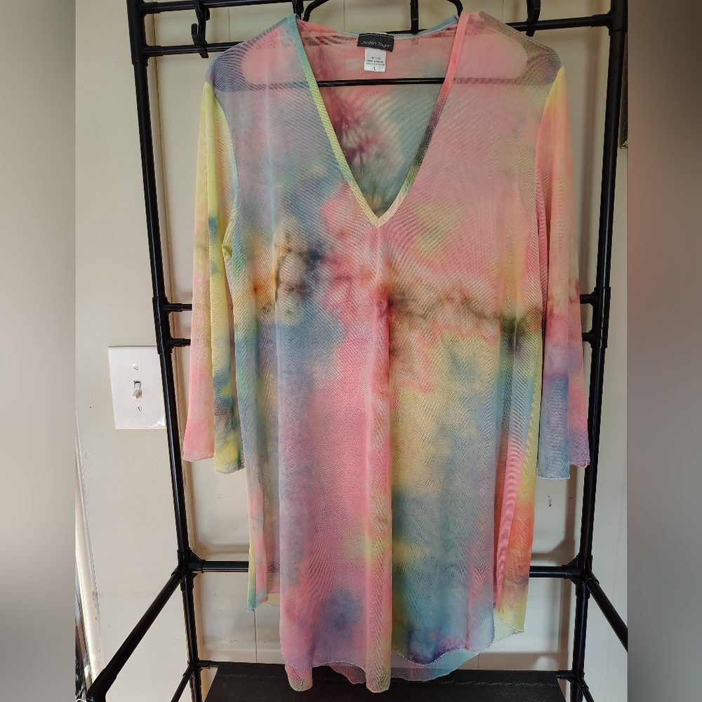 Jordan Taylor Tie Dye Swim Cover Up - Picture 5 of 5